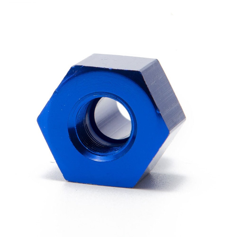 ホースサイズ 変換 アダプター AN10 オス - 1/8NPT メス ブルー