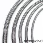 超高品質 AN12 ステン メッシュホース 1m～切り売り SKID RACING 柔軟 耐圧 オイルクーラー 燃料 エンジンオイル スキッドレーシング