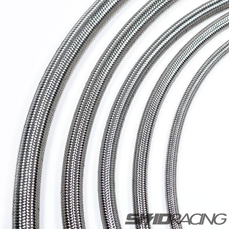 超高品質 AN4 ステン メッシュホース 1m～切り売り SKID RACING 柔軟