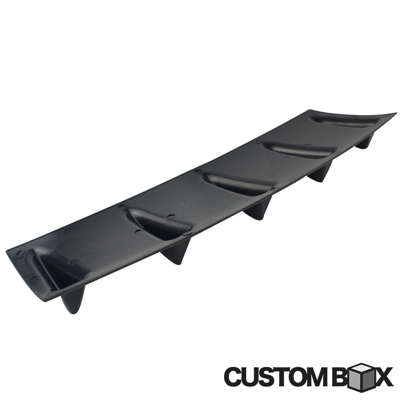 汎用 リア バンパー シャーク フィン スポイラー ディフューザー