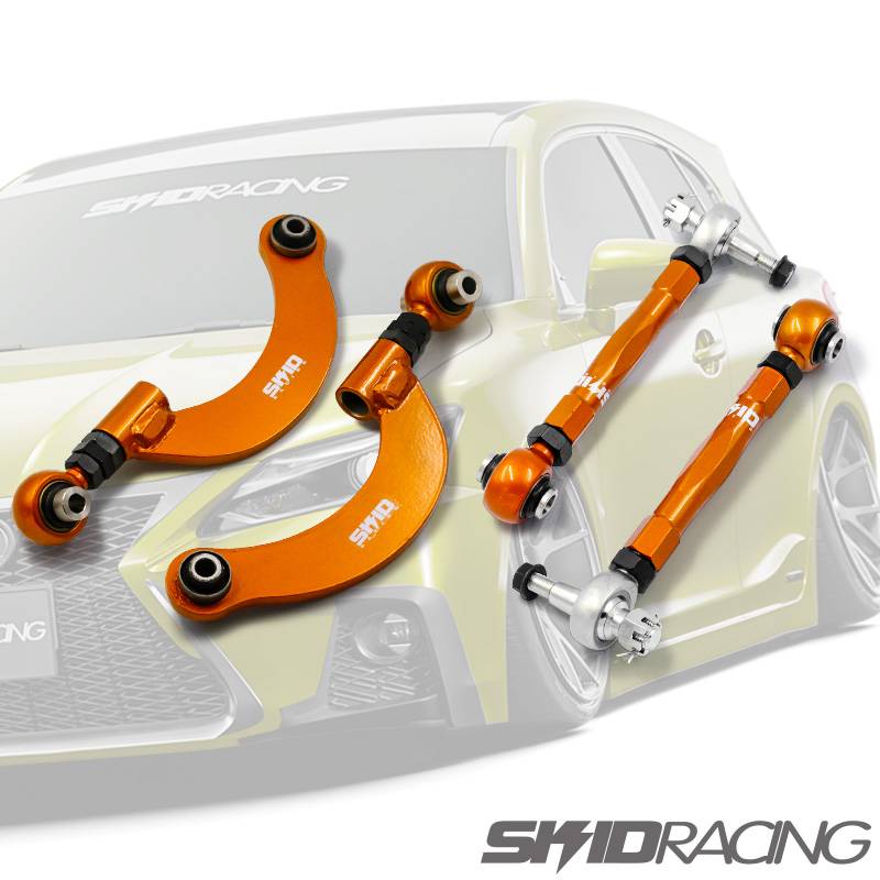 車検OK アッパーアーム トーコントロールアーム セット 調整式 リア