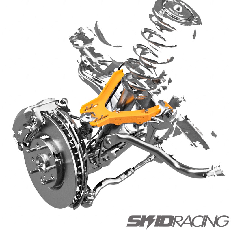車検OK JZA80 スープラ アッパーアーム 調整式 ピロ フロント skid