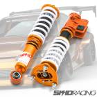 S14 S15 倒立式 車高調 1台分 減衰32段調整 ピロアッパーマウント 補強 キャンバー調整 skidracing スキッドレーシング