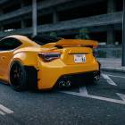 86 BRZ リア スポイラー ウィング ダックテール ZN6 ZA6 スキッドレーシング skidracing