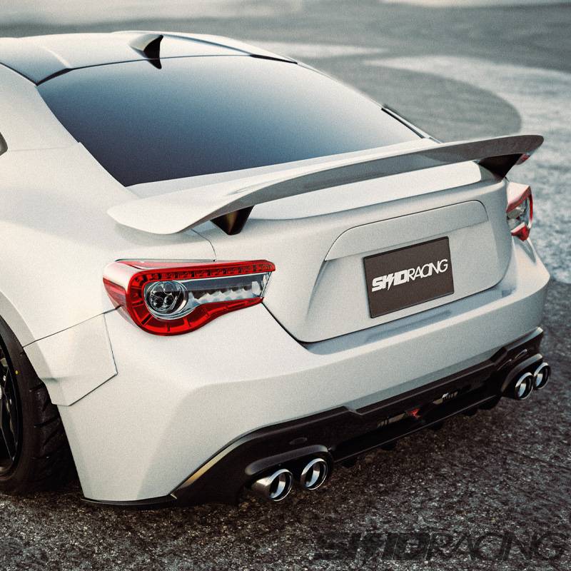 86 BRZ　IDEAL　車高調　リアのみ　中古 86 BRZ リア スポイラー Ver2 ウィング ダックテール ZN6 ZA6 スキッド