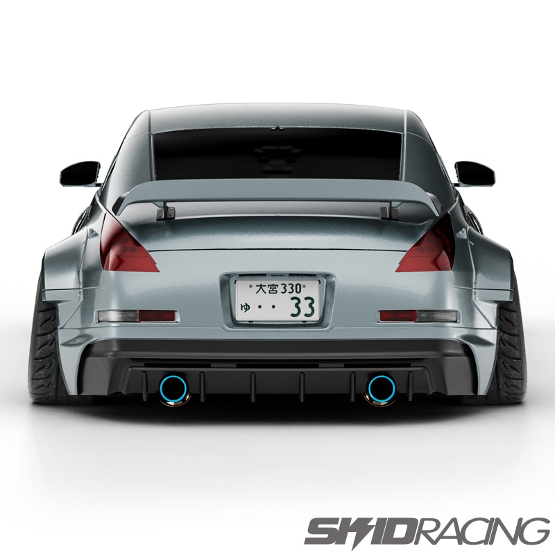 z33 フェアレディZ リア スポイラー ウィング ダックテール