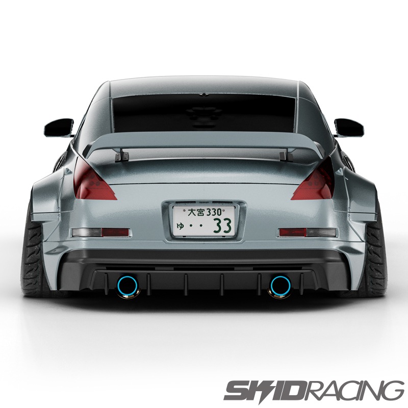 z33 フェアレディZ リアバンパー ハーフ スキッドレーシング