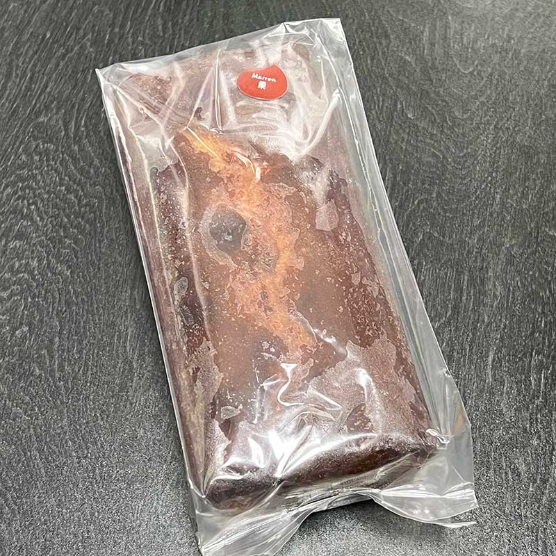 大粒和栗のパウンドケーキ