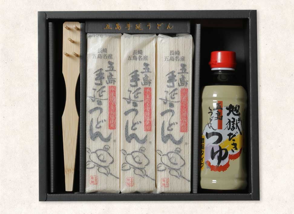 地獄炊きミニセット | うどん・そうめんセット商品 | 五島うどん ます