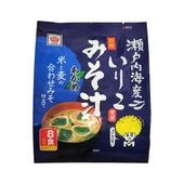 瀬戸内海産いりこ使用 即席いりこみそ汁 8食入