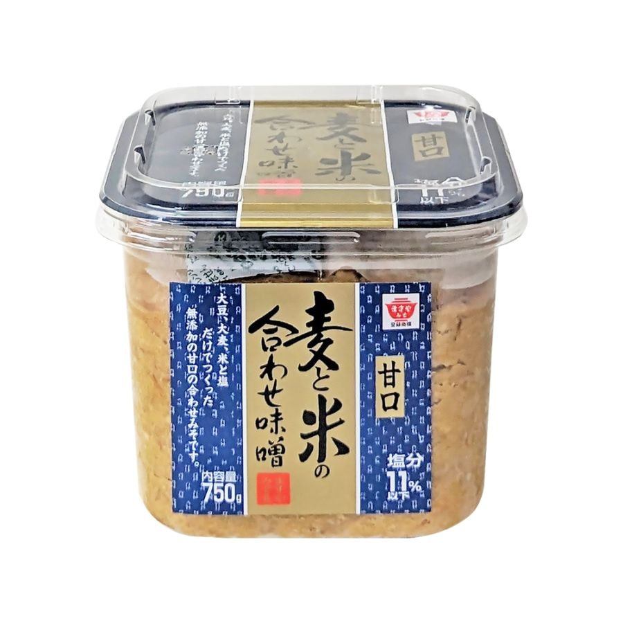 麦と米の合わせ味噌 750g