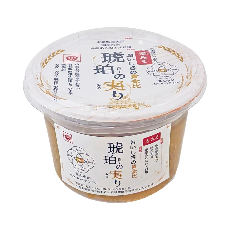 【新商品】琥珀の実り 麦みそ450g