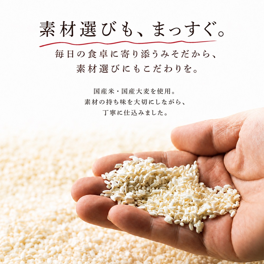 味噌　他の方は購入出来ません。 芳醇 合わせ味噌 （無添加） 500g | みそ／液みそ | ますやみそ