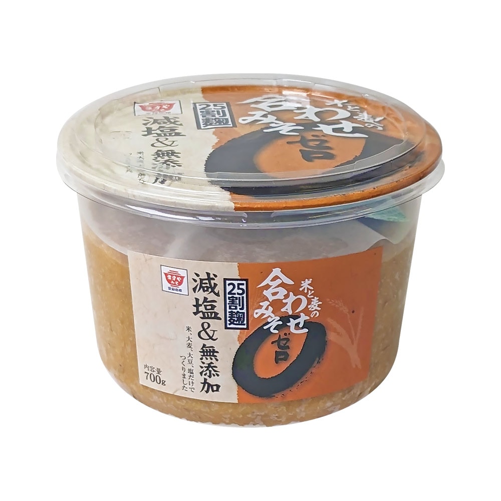 添加物ゼロ 米と麦の合わせ味噌 700g