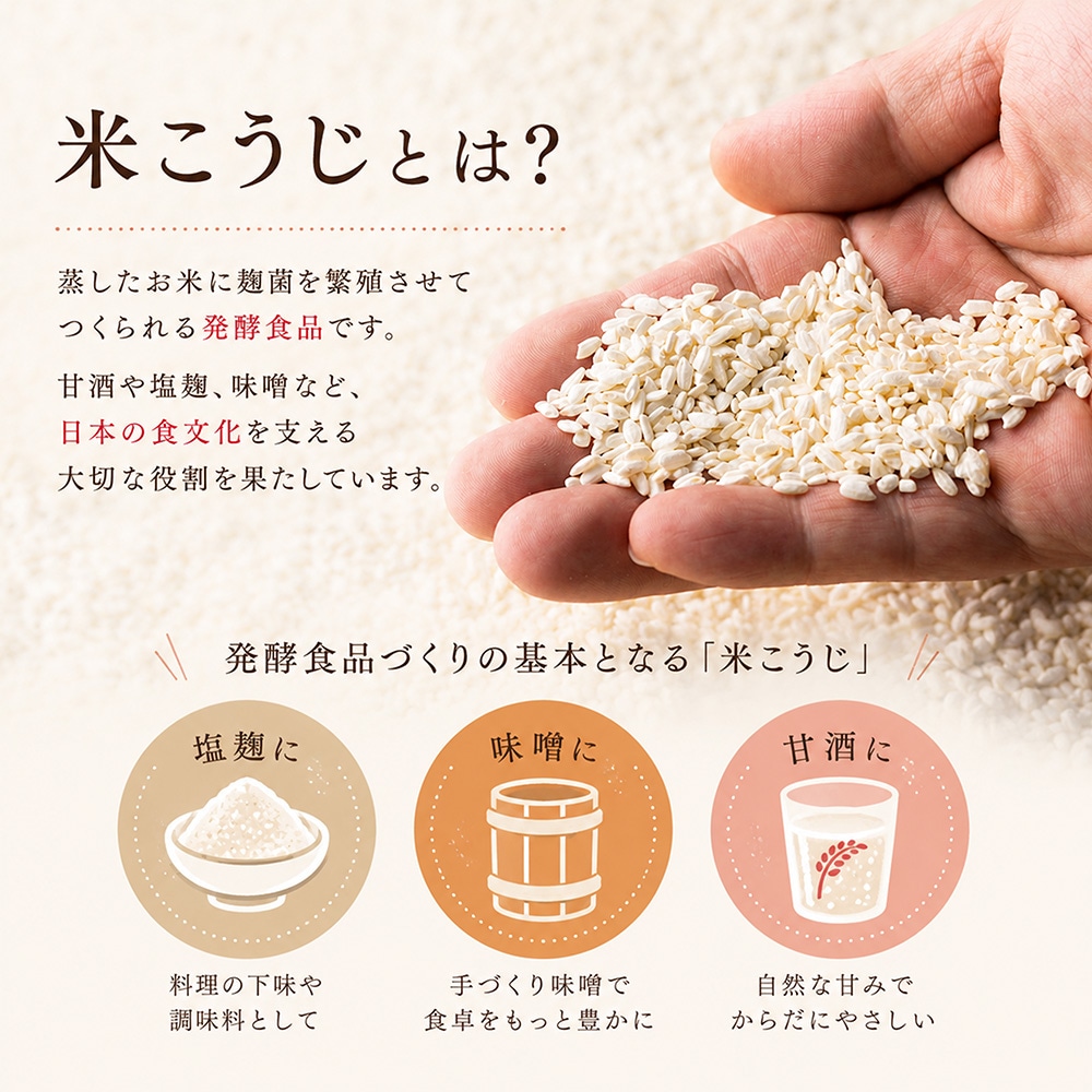 乾燥 米こうじ 300g