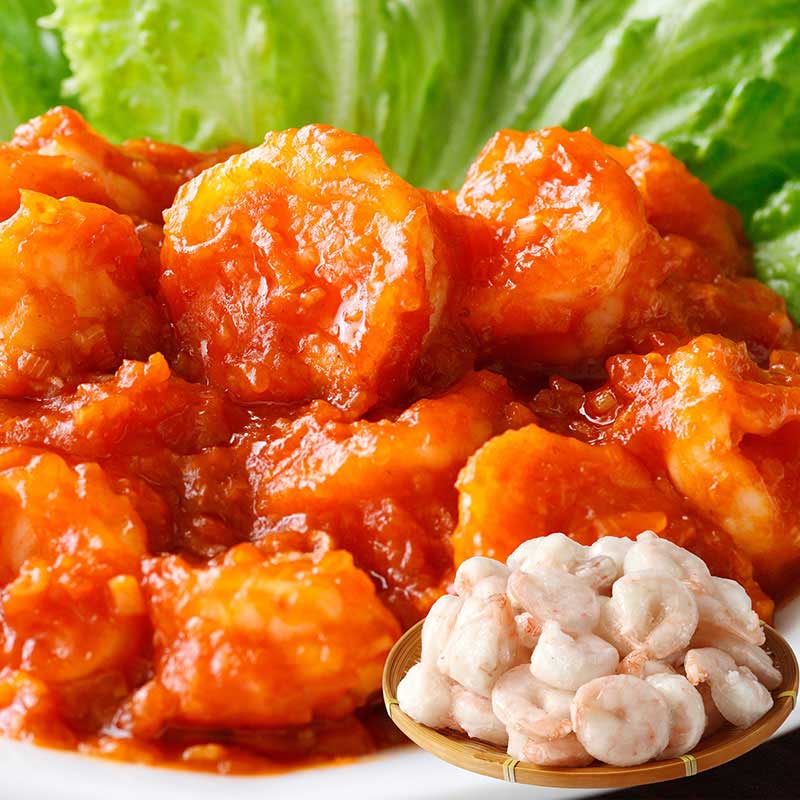特大バナメイむきえび 1kg(解凍後800g/4約50尾前後) 殻剥き済み＆背ワタなし