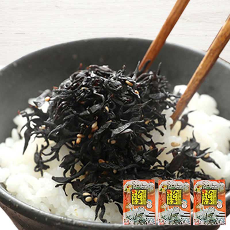 健康ひじき生ふりかけ 70g×3袋