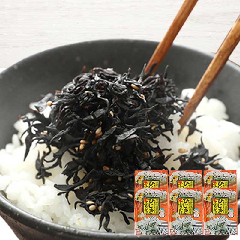 健康ひじき生ふりかけ 70g×6袋