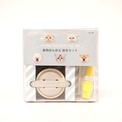 Clover(С) ưʪݥƻ񥻥å ѡݥݥ᡼ 55Сӥեȥѥ㡼 ݥ󥸥ޥå Animal Pom-Pom Tool Set