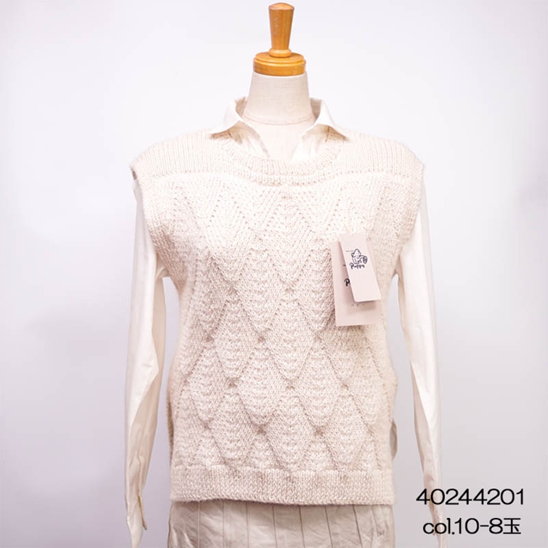 ペルー産🇵🇪ベビーアルパカ100％の大人が上品に着られるスリットスカート　”BABY ALPACA BASICS MIDI SKIRT” main image 0