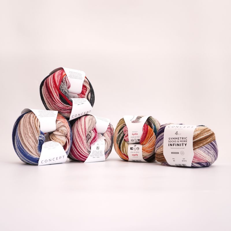 <Katia>INFINITY SYMMETRIC SOCKS & MORE(����ե��˥ƥ���) ������ �ʥ����� ��� ���å��䡼�� �����ѡ������å���SUPERWASH Katia ���ƥ��� ������ Puppy 