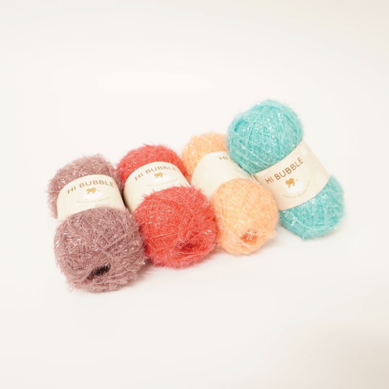 HI BUBBLE(�ϥ��Х֥�) �ӻ� �ݥꥨ���ƥ� ���路 �ե��󥷡��䡼�� ���� NASKA WORLD YARN ��ƣ����