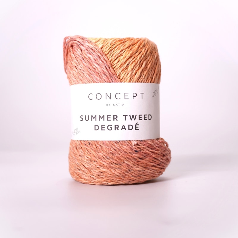 SAUMMER TWEED DEGRADEK�ʥ��ޡ��ĥ����ɥǥ����쥤�ɡ�Katia���ƥ��� �ѥԡ������� Puppy