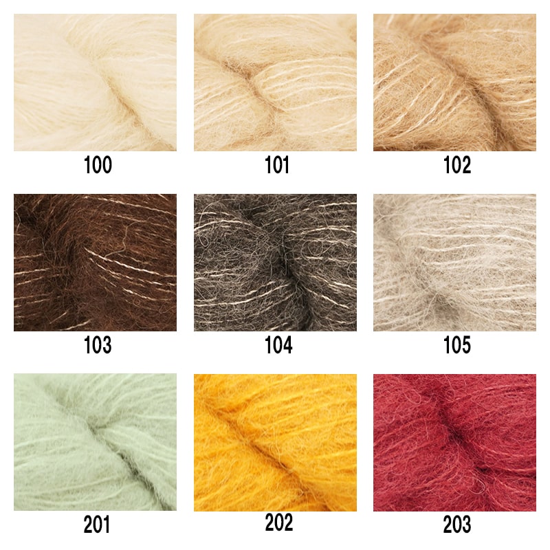 <Katia>SILK-ALPACA NATURAL COLOR�ʥ��륯����ѥ��ʥ����륫�顼��SILK-ALPACA�ʥ��륯����ѥ��� �����ѡ��ե����󥢥�ѥ� ���륯 ���� Katia ���ƥ��� �ѥԡ������� Puppy