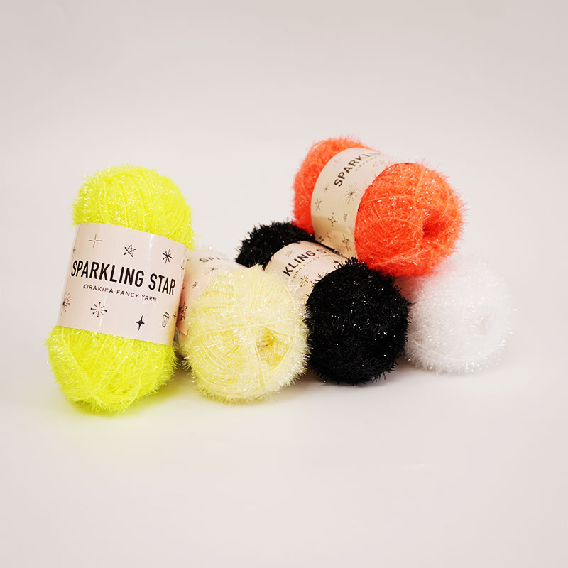 ��SALE�ۥ��ѡ�����󥰥����� SPARKLING STAR �ղ��ӻ� �ݥꥨ���ƥ�100�� �������ӻ� SKI YARN ��ע