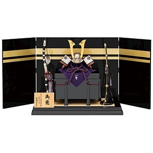 一冑作 二分の一 彫金兜飾りセット