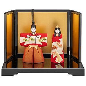 人形キット 正絹　寿福立雛