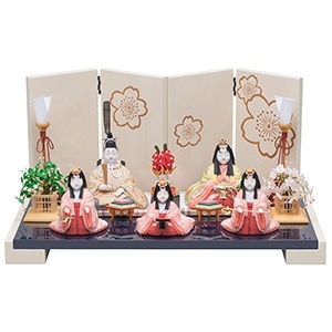 人形キット 瑞桜雛（5人飾り）