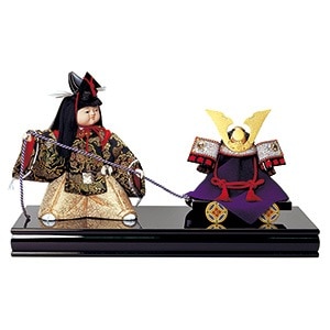 五月人形　木目込み人形　真多呂人形　兜曳　京都　上賀茂神社 五月人形 木目込み人形 真多呂人形 兜曳 京都 上賀茂神社 - メルカリ