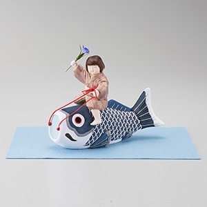 人形キット 鯉のり童