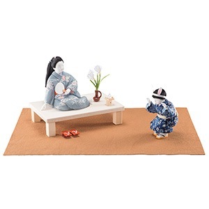 人形キット 十五夜（2体組）