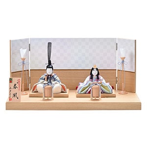 正絹 春風雛