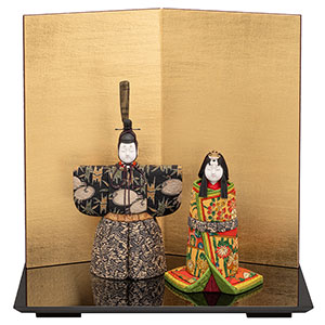 人形キット 正絹 来都立雛