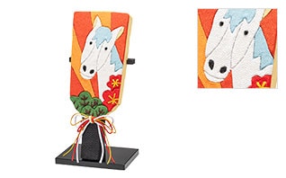 人形キット 干支羽子板／午