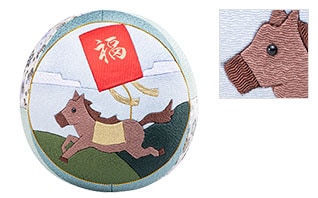 人形キット 招運飾りまり／午福行久