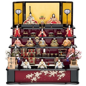 秀峰雛15人飾り