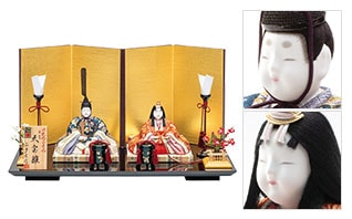 希少　真多呂作　雛人形　非売品　コンパクト 爆買 雛人形 真多呂 コンパクト ひな人形 雛 木目込人形飾り 五