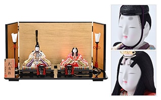 本金佐賀錦 花園雛セット