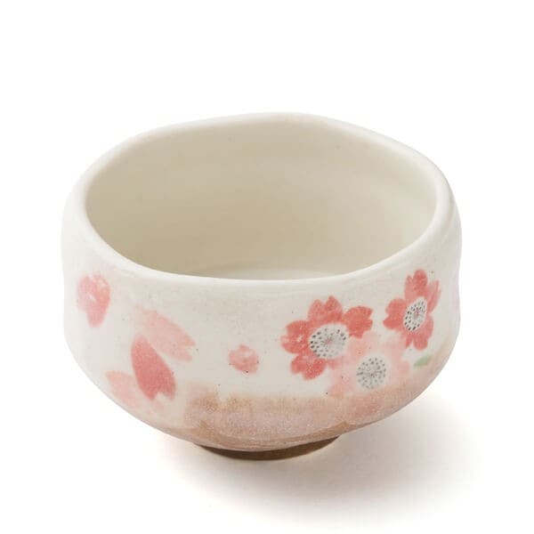 抹茶茶碗（桜）　（茶道具セット 茶道 薄茶用 抹茶 ギフト 贈り物）