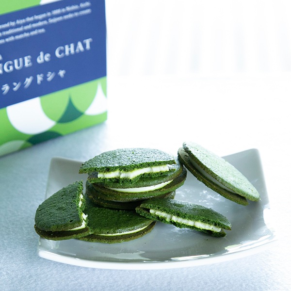 西条園抹茶　さわ　100g袋x2袋セット 数量限定】抹茶ラングドシャ 10箱セット ※賞味期限2025年9月10日