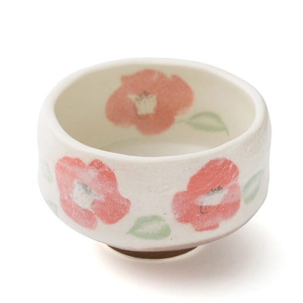 茶懐石道具 糸目椀 椿蒔絵椀 煮物椀 5客 抹茶茶碗（椿） （茶道具