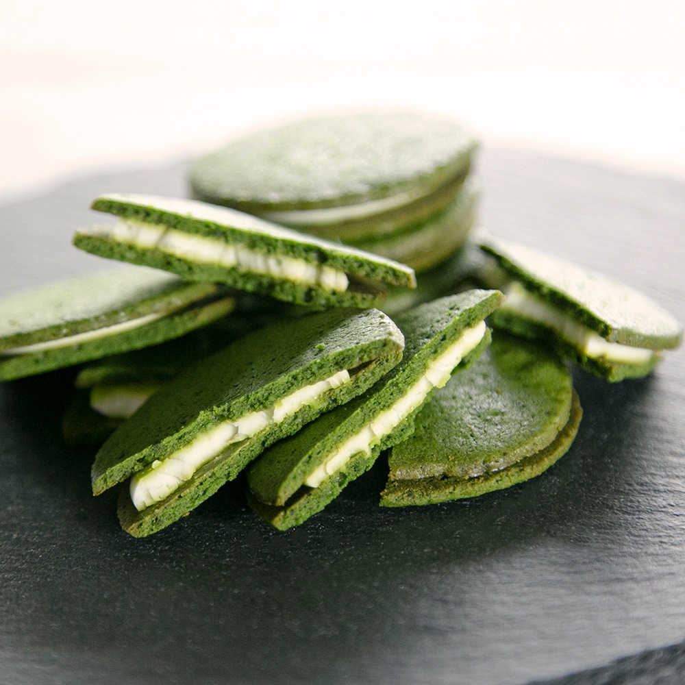 抹茶ラングドシャ 1箱（14枚） | スイーツ | 西条園公式オンラインショップ