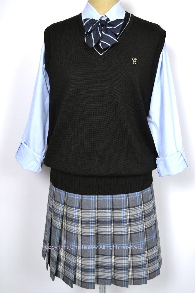 中古】東京都 成瀬高等学校 女子制服 1点 (ブレザー) sf049016