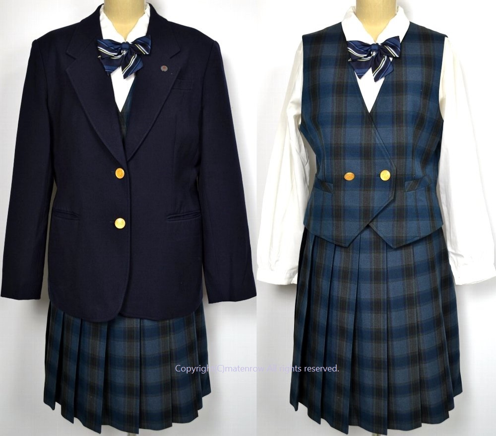 大size 埼玉県立 入間向陽高等学校 ブレザー冬服 校章 | ブレザー 冬服