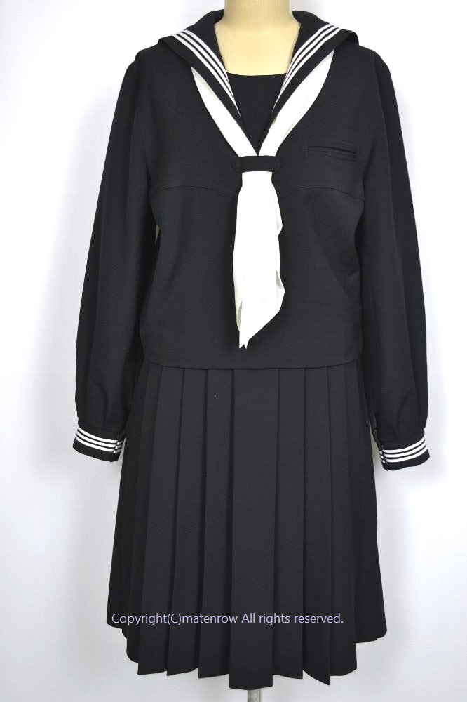 中学高校セーラー服冬服