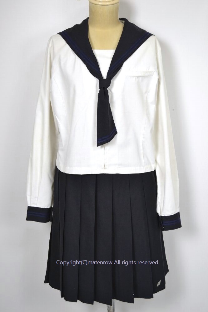 埼玉県立 鳩山高等学校 セーラー中間服 前開き | セーラー服 夏中間服